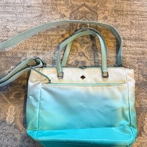 Kate Spade Mint Green Ombre Crossbody Bag